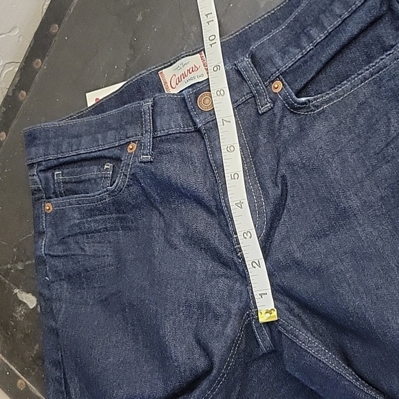 LANDS END Canvas 28 Pin Straight Jean - Picture 9 of 12